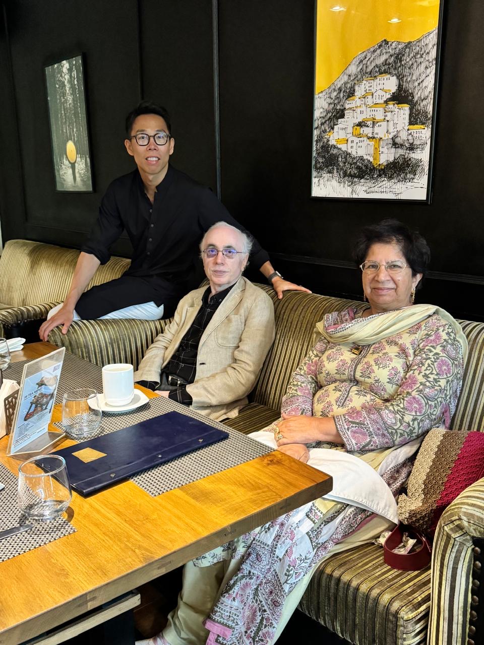 Meeting Ambassador Masood Khalid and Professor Samina Yasmeen in Islamabad
